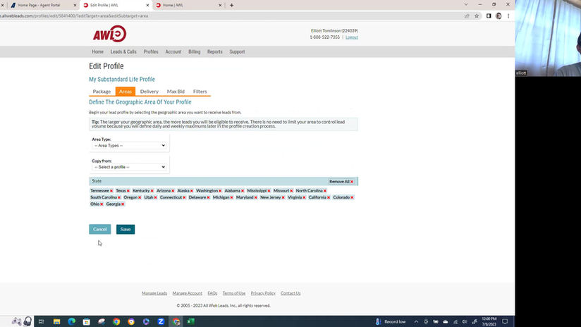 HOW TO SET UP AWL - LIVE TRANSFERS